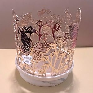 Bath and Body Works 3-Wick Candle Butterfly Candle Holder